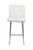 Allegro Fixed Height Curved Bar Stools White