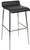 Baceno Fixed Height Bar Stools Black