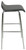Baceno Fixed Height Bar Stools Black