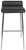 Baceno Fixed Height Bar Stools Black