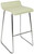 Baceno Fixed Height Curved Bar Stools Cream