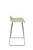 Baceno Fixed Height Curved Bar Stools Cream