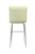 Moderno Fixed Height Curved Bar Stools Cream