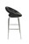 Sorrento Kitchen Fixed Height Bar Stools Black