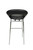 Sorrento Kitchen Fixed Height Bar Stools Black