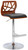 Palermo Bar Stool Black