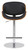 Deluxe Armino Bar Stool Black