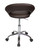 Sorrento Kitchen Chair With Wheels Brown