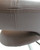 Sorrento Kitchen Chair With Wheels Brown