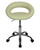 Sorrento Kitchen Chair With Wheels Cream