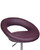Sorrento Kitchen Chair With Wheels Purple