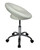 Sorrento Kitchen Chair With Wheels White