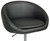 Luca Chair With Wheels Black