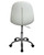 Luna Chair With Wheels White