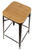 Turin Antique Natural Bar Stool