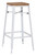 Turin White Bar Stool