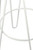 Onda White Natural Bar Stool