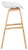 White Equator Bar Stool