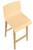 Cream Mela Bar Stool