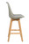 Grey Sedia Bar Stool