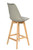Grey Sedia Bar Stool