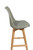 Grey Sedia Bar Stool