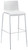 White Kuadra Bar Stool