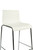 White Kuadra Bar Stool