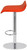 Deluxe Real Leather Baceno Bar Stool Red