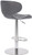 Deluxe Carcaso Bar Stool Charcoal Grey