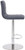 Deluxe Aldo Bar Stool Charcoal Grey