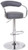 Zenith Bar Stool Charcoal Grey