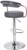 Zenith Bar Stool Charcoal Grey