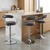 Zenith Bar Stool Charcoal Grey