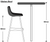 Antico Kitchen Bar Stool Sage Green