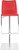 Eccellente Signature Real Leather Bar Stool Red