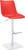 Magnifico Signature Real Leather Bar Stool Red