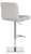 Deluxe Allegro Crescent Bar Stool White