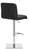 Deluxe Luscious Crescent Bar Stool Black