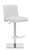 Deluxe Snella Crescent Bar Stool White