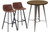 Antico Bar Stool and Tolix Round Table Package
