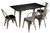 Tolix Chair and Large Sardinia Table Package