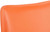 Eccellente Signature Real Leather Bar Stool Tan Orange
