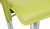 *ONLY 1 LEFT* Eleganza Signature Real Leather Bar Stool Lime Green