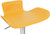 Favoloso Signature Real Leather Bar Stool Mustard