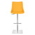 *ONLY 1 LEFT* Magnifico Signature Real Leather Bar Stool Mustard