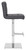 Deluxe Luscious Bar Stool Charcoal Grey