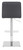 Deluxe Luscious Bar Stool Charcoal Grey