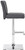 Snella Bar Stool Charcoal Grey