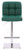 Deluxe Allegro Bar Stool Sage Green